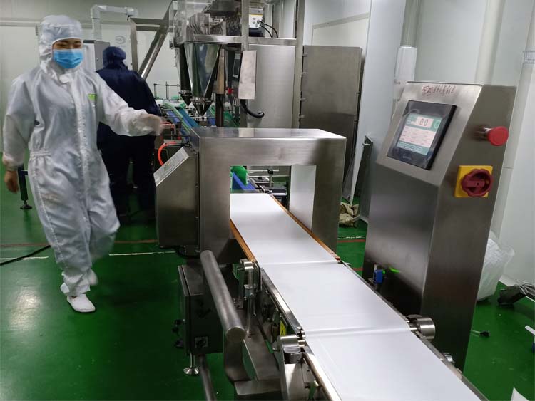 X-ray machine used in puffed food factory case(图1)